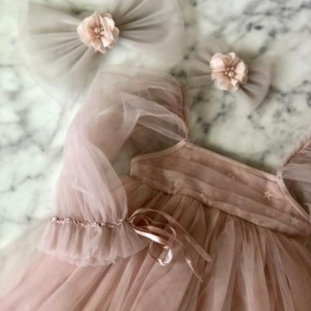 MARAIS SKY BABYDOLL SPARKLE DRESS